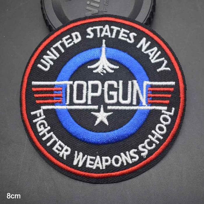 Top Gun 'United States Navy | Fighter Weapons School | 2.0' Embroidered Patch