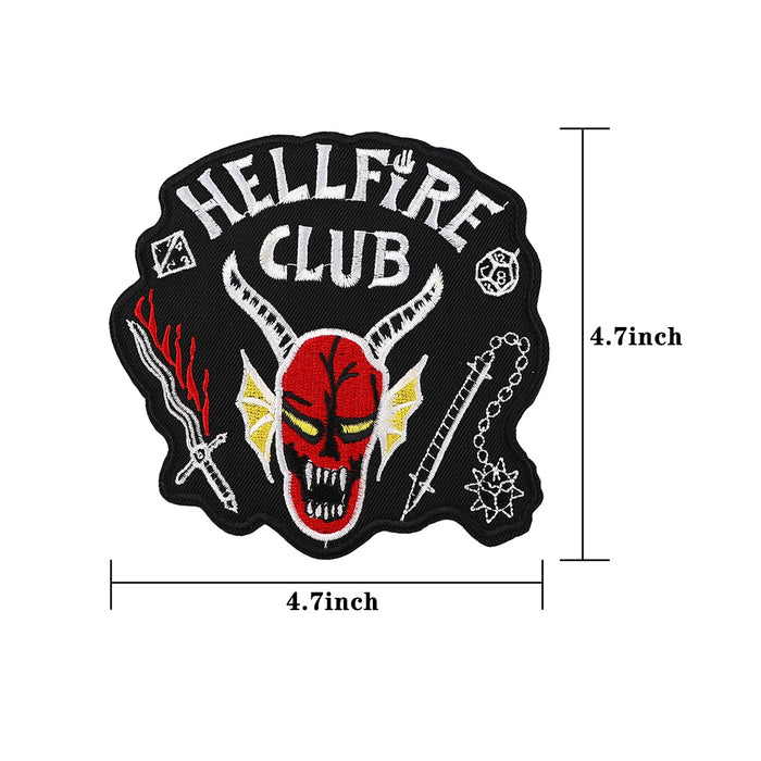 Stranger Things 'Hellfire Club | Logo' Embroidered Patch