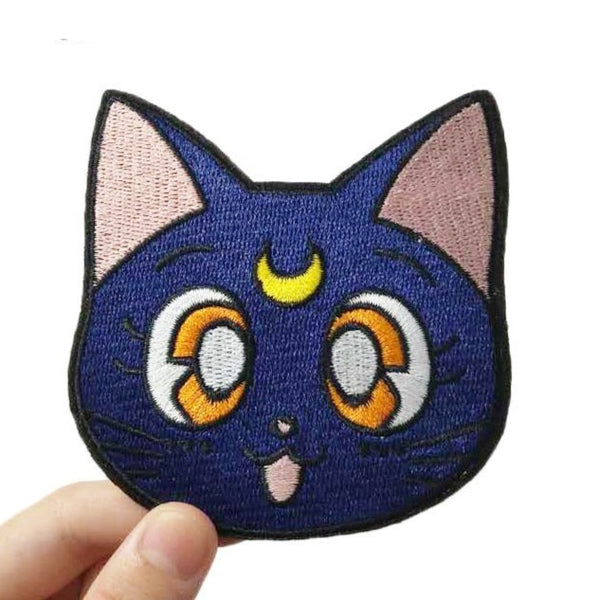 Sailor Moon 'Luna | Head' Embroidered Patch