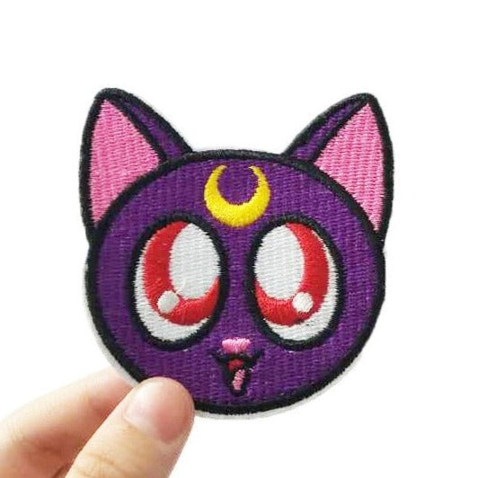 Sailor Moon 'Luna | Head' Embroidered Patch