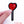 Load image into Gallery viewer, Cute &#39;Red Heart Lollipop&#39; Embroidered Patch
