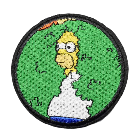 The Simpsons 'Bart | Hiding In Bushes' Embroidered Patch