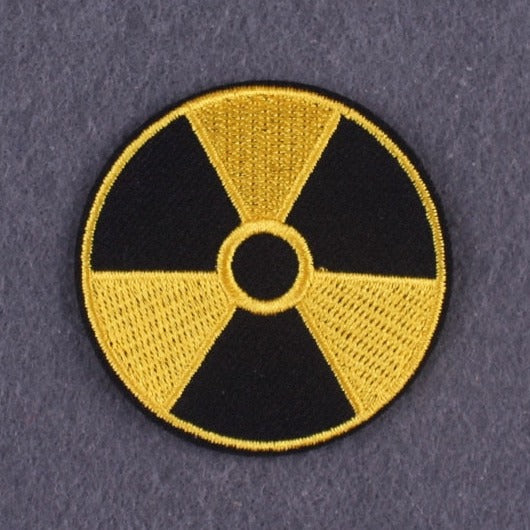 Cool 'Radioactive Logo | 1.0' Embroidered Patch