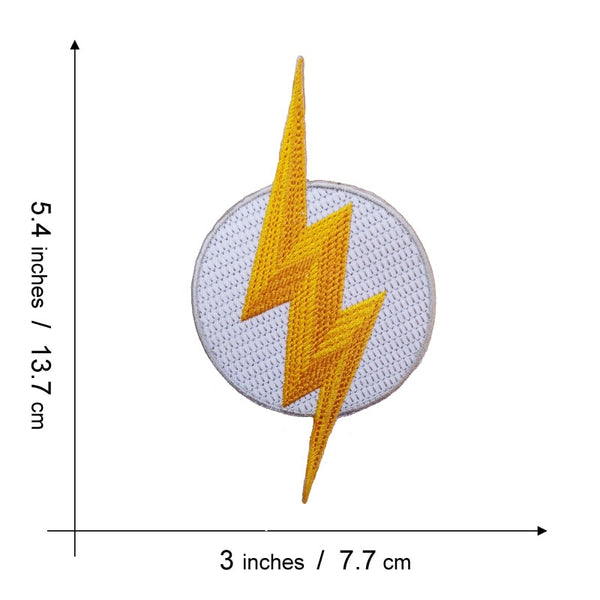 The Flash 'Comic Logo | 1.0' Embroidered Patch