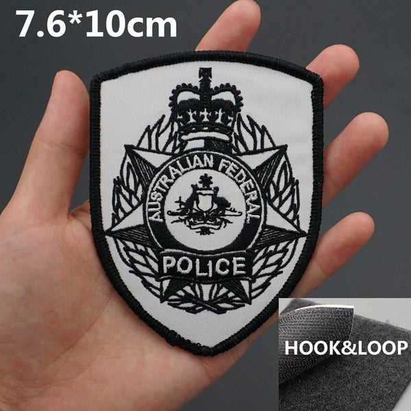 Emblem 'Australian Federal Police | Logo' Embroidered Velcro Patch