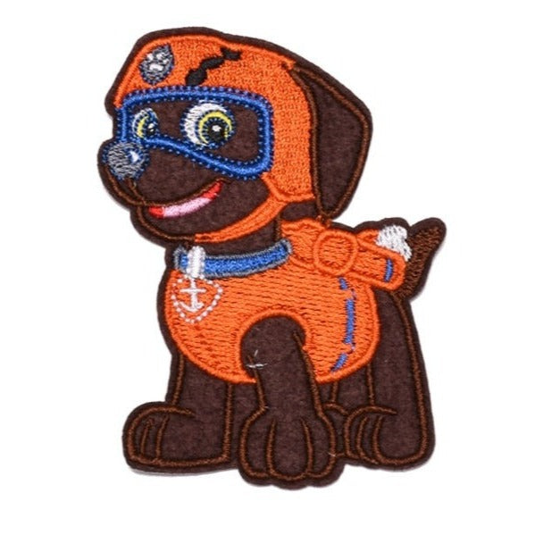 PAW Patrol 'Zuma | Chocolate Labrador' Embroidered Patch