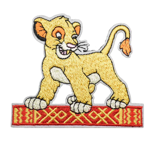 The Lion King 'Baby Simba | Portrait' Embroidered Patch