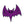 Load image into Gallery viewer, Halloween &#39;Purple Bat&#39; Embroidered Patch
