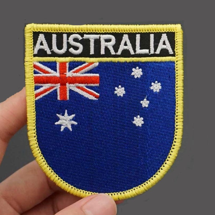 Australia 'Australia Flag' Embroidered Velcro Patch