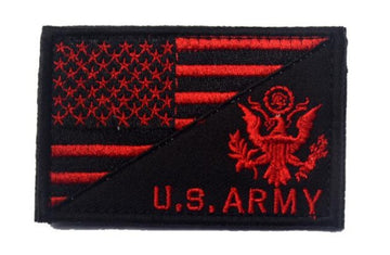 American Flag 'U.S. Army | Emblem | 1.0' Embroidered Velcro Patch