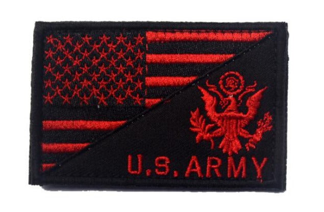 American Flag 'U.S. Army | Emblem | 1.0' Embroidered Velcro Patch