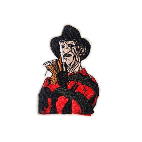 A Nightmare on Elm Street 3" 'Freddy Krueger' Embroidered Patch Set