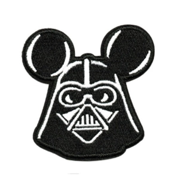 Star Wars 'Darth Vader Helmet | Mickey Ears' Embroidered Patch