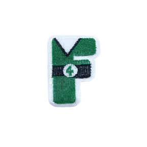 Fantastic Four 'Letter F' Embroidered Patch