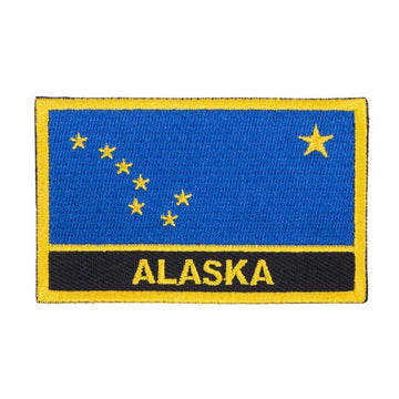 Alaska Flag Embroidered Patch