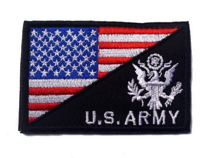 American Flag 'U.S. Army | Emblem | 3.0' Embroidered Velcro Patch