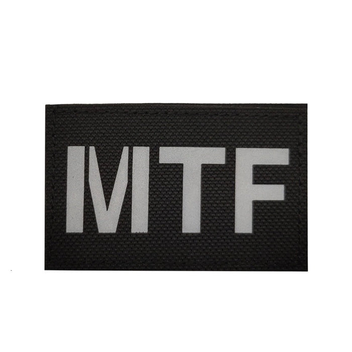 SCP MTF 'Mobile Task Force | Reflective' Embroidered Velcro Patch
