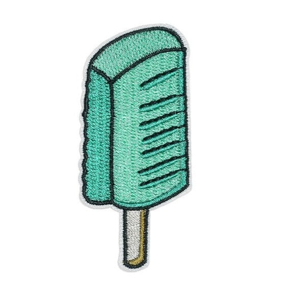 Cute 'Thick Popsicle' Embroidered Patch