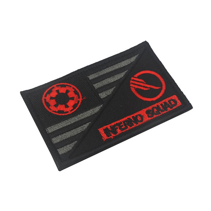 Star Wars 'Inferno Squad And Imperial | Flag' Embroidered Velcro Patch