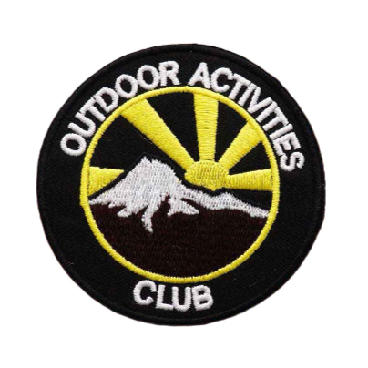 Outdoor Activities Club Embroidered Patch