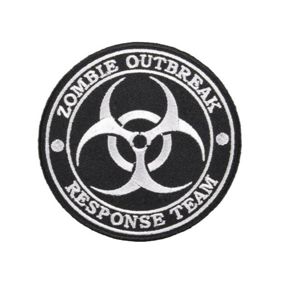 'Zombie Outbreak, Response Team | 1.0' Embroidered Velcro Patch