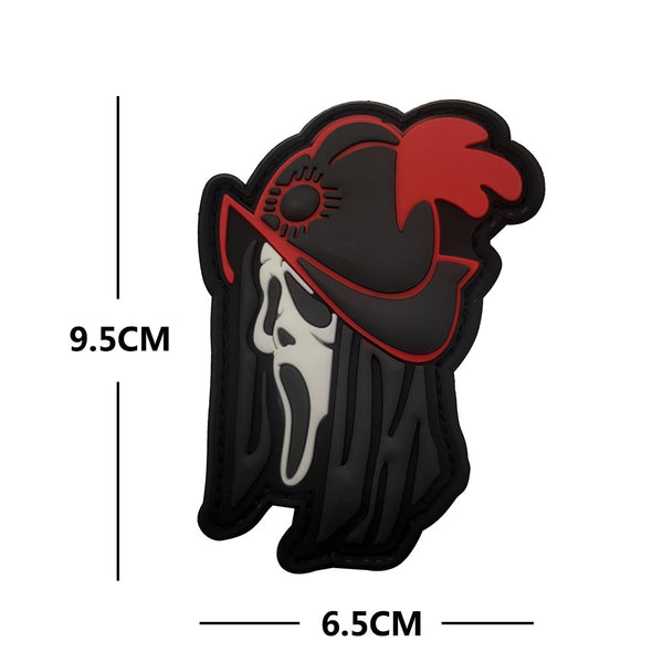 Scream 'Ghostface | Luminous' PVC Rubber Velcro Patch