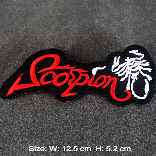 Music 'Scorpion' Embroidered Patch