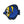 Load image into Gallery viewer, Cute Sea Animal &#39;Blue Tang&#39; Embroidered Patch
