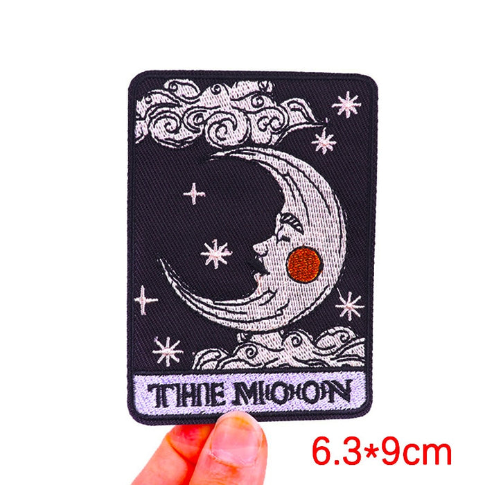 The Moon Embroidered Patch