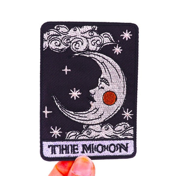 The Moon Embroidered Patch