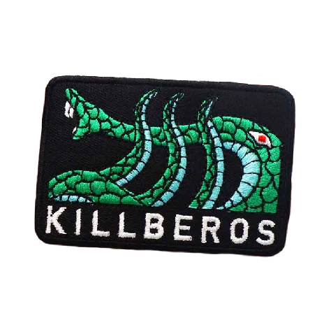 Hellper 'Killberos | Snake' Embroidered Velcro Patch