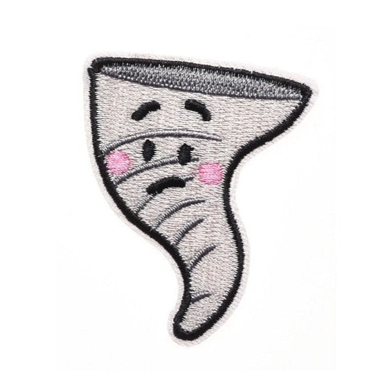 Cute 'Tornado | Sad' Embroidered Patch