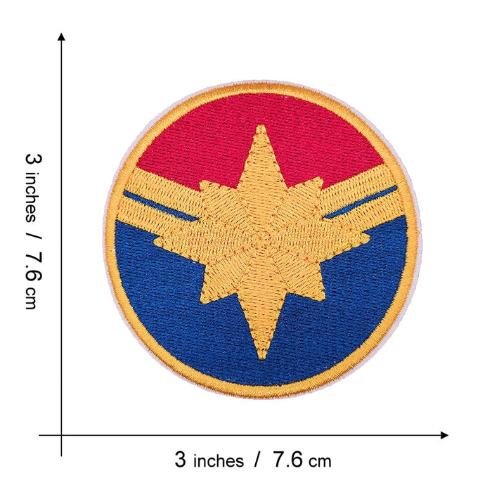 Captain Marvel 'Logo | 2.0' Embroidered Patch