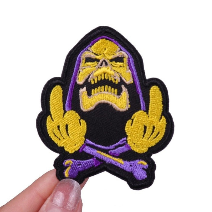 Masters of the Universe 'Skeletor | F*ck U' Embroidered Patch