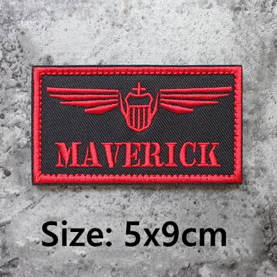 Top Gun 'Maverick | Aviator Pilot Wings' Embroidered Velcro Patch