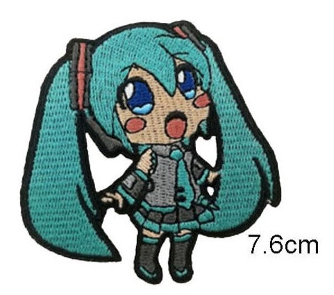 Music 'Hatsune Miku' Embroidered Patch