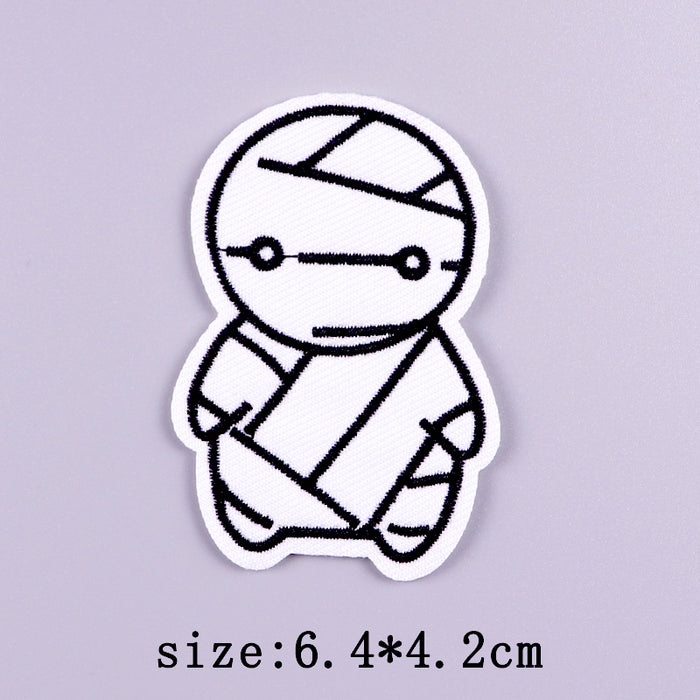 How to Keep a Mummy 'Cute Mii-kun' Embroidered Velcro Patch