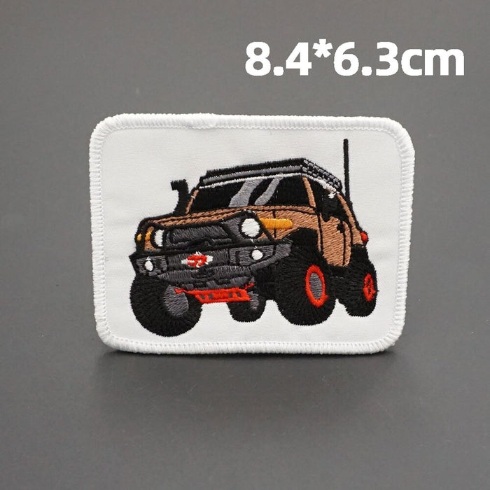 Off-Road Vehicles 'FJ Cruiser | Snorkel' Embroidered Patch