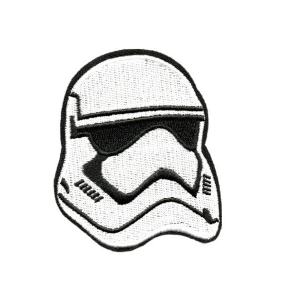 Star Wars 'Stormtrooper Helmet | First Order' Embroidered Patch