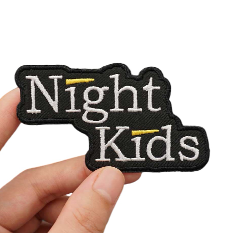 Initial D 'Night Kids | Logo' Embroidered Patch