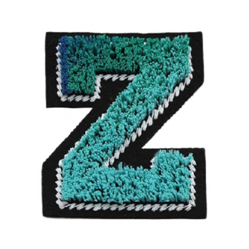 Tricolor 'Letter Z' Embroidered Patch
