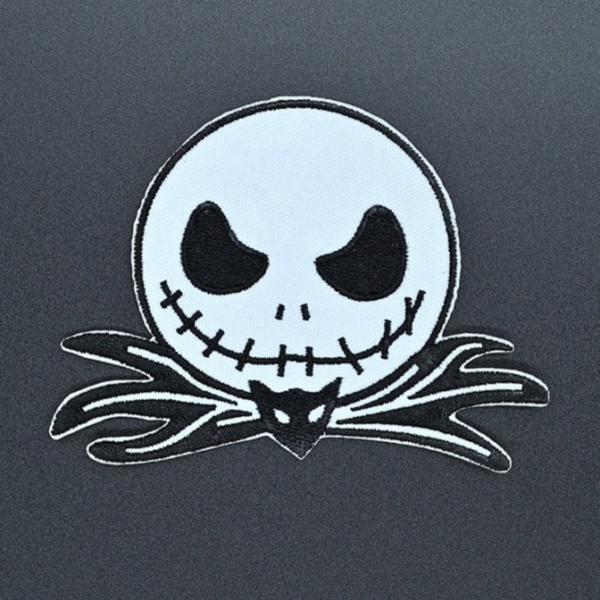 The Nightmare Before Christmas 'Jack Skellington | Head' Embroidered Patch