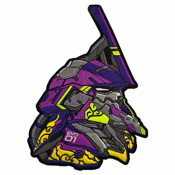 Neon Genesis Evangelion 'EVA 01 | Side View' Embroidered Velcro Patch