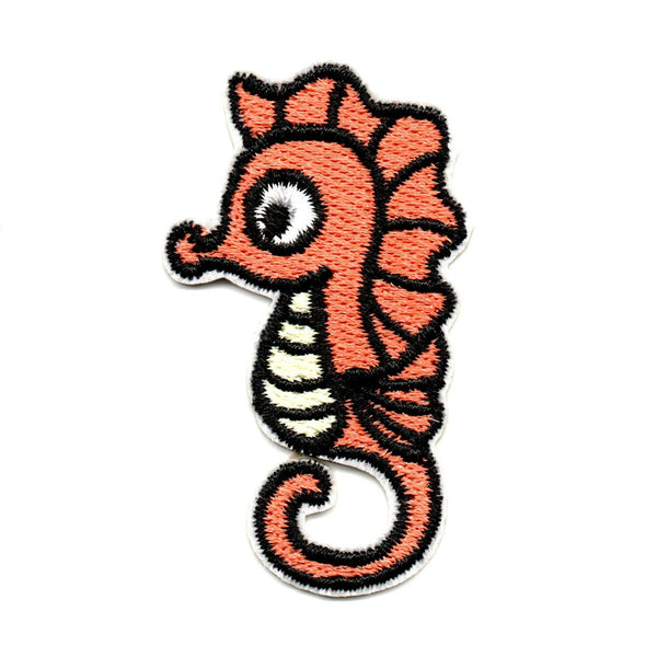 Cute Sea Animal 'Seahorse' Embroidered Patch