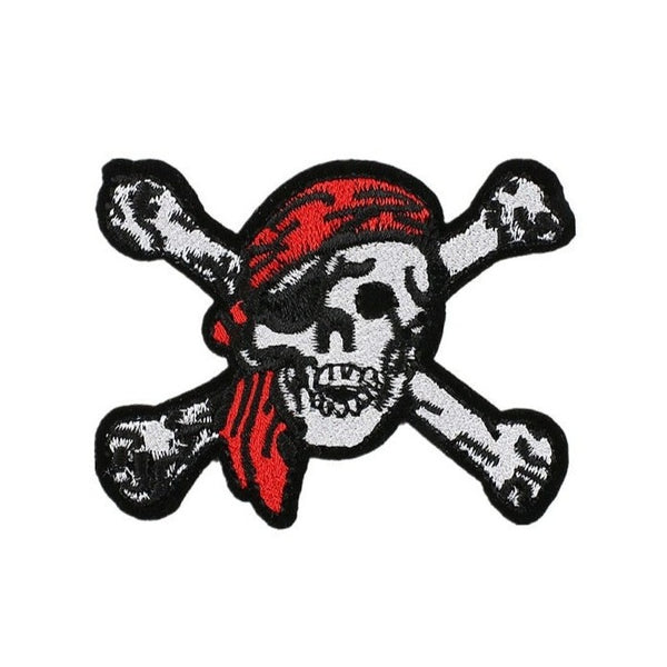 Skull 'Crossbones Pirate | 1.0' Embroidered Patch