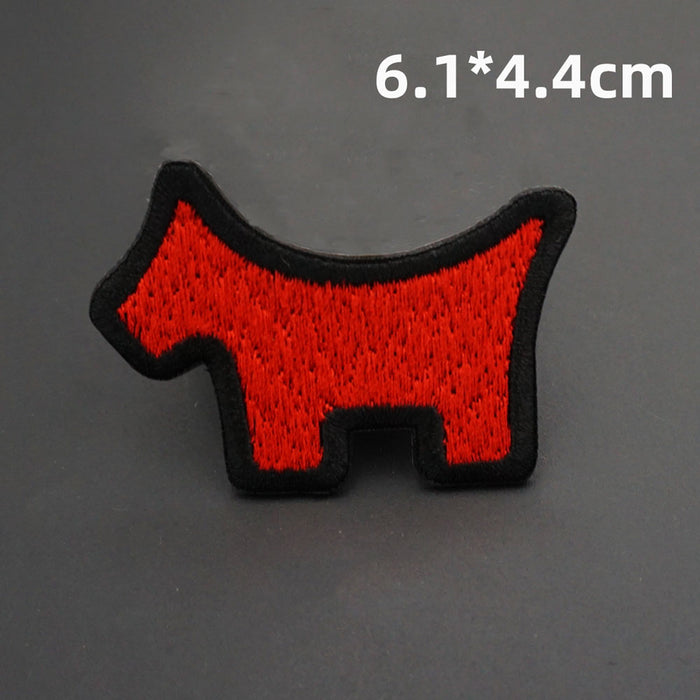 Cute 'Cameron Dog Logo | 3.0' Embroidered Patch