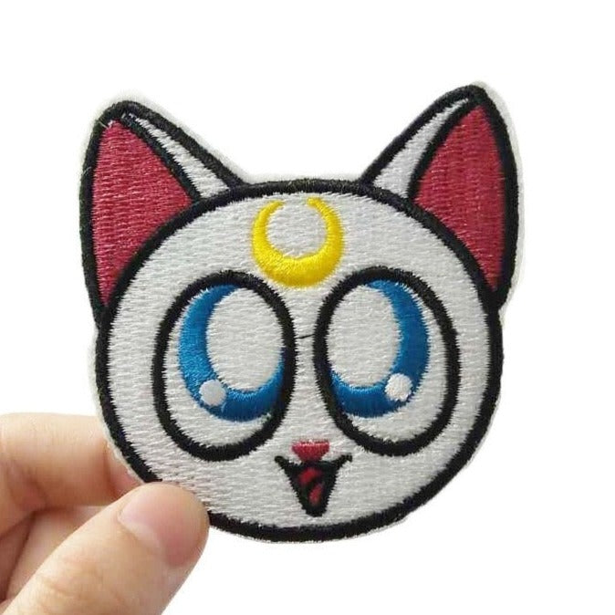 Sailor Moon 'Artemis | Head' Embroidered Patch