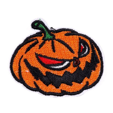 Halloween 'Pumpkin | Fierce' Embroidered Patch