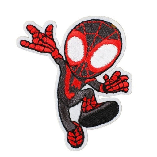 I Love Spiderman Iron on Patch
