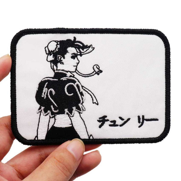 Street Fighter 'Chun-Li' Embroidered Velcro Patch